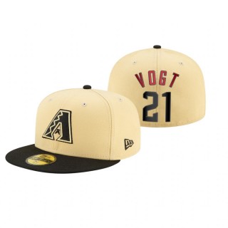 Diamondbacks Stephen Vogt Gold 2021 City Connect Hat