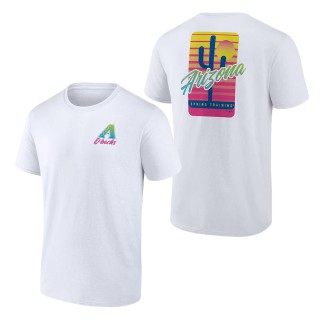 Arizona Diamondbacks White Spring Break T-Shirt