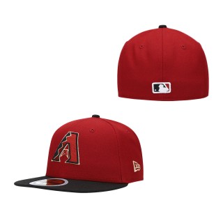 Arizona Diamondbacks New Era Youth Authentic Collection On-Field Alternate Logo 59FIFTY Fitted Hat Black