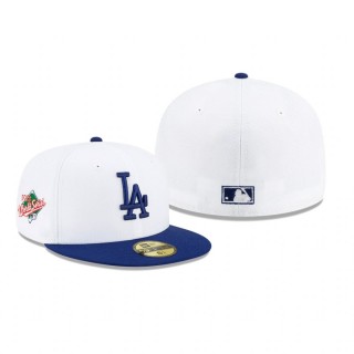 Dodgers White Royal 1998 World Series Two-Tone Hat