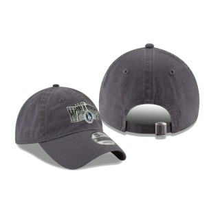Los Angeles Dodgers Graphite 2020 National League Champions Locker Room Replica 9TWENTY Adjustable Hat