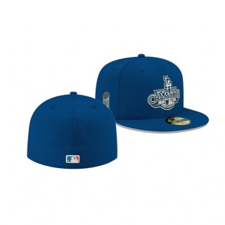 Dodgers Royal 2020 World Series Champions Globe Hat
