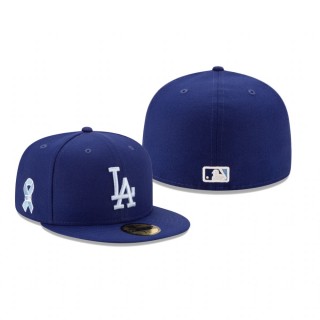 Dodgers 2021 Father's Day Royal 59FIFTY Fitted Cap