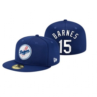 Dodgers Austin Barnes Blue 2021 Clubhouse Hat