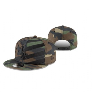 Los Angeles Dodgers Camo Wave 9FIFTY Snapback Hat