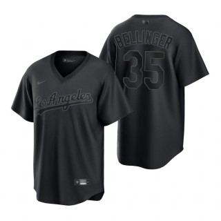 Los Angeles Dodgers Cody Bellinger Black Pitch Black Fashion Replica Jersey