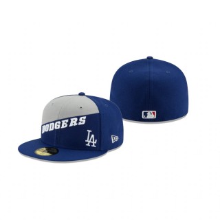 Dodgers Color Split Royal 59FIFTY Fitted Hat