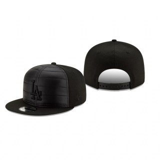 Los Angeles Dodgers Black Degree 9FIFTY Snapback Hat