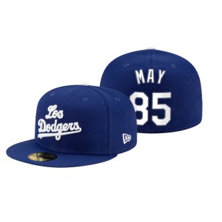 Los Angeles Dodgers Dustin May Royal 2021 City Connect 59FIFTY Hat