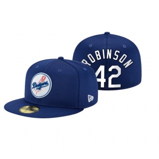 Dodgers Jackie Robinson Blue 2021 Clubhouse Hat