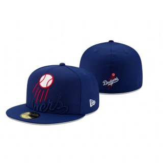 Dodgers Logo Elements Royal 59FIFTY Fitted Cap