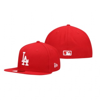 Dodgers Red Logo Hat
