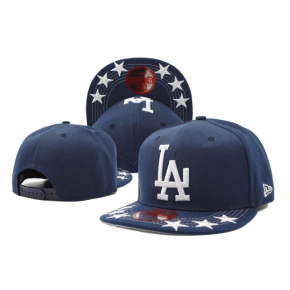Male Los Angeles Dodgers New Era Blue Adjustable Performance Hat