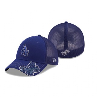 Dodgers Royal Pop Visor Mesh Back Hat