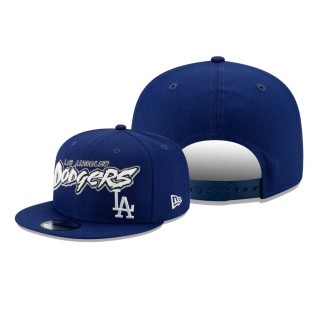 Los Angeles Dodgers Blue Retro Graffiti 9FIFTY Adjustable Hat