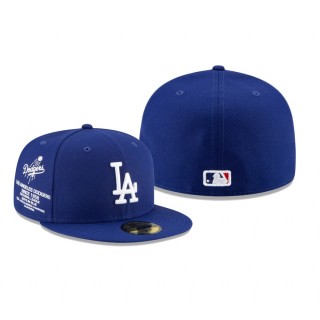 Dodgers Sidescreen Royal 59Fifty Fitted Cap