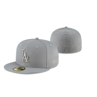 Dodgers Gray Storm Tonal 59FIFTY Fitted Hat
