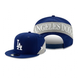 Los Angeles Dodgers New Era Royal Team Bulletin 9FIFTY Adjustable Snapback Hat