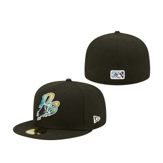 Durham Bulls Black Rays Theme Night 59FIFTY Fitted Hat