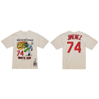 Eloy Jimenez Chicago White Sox Lyrical Lemonade x M&N Cream T-Shirt