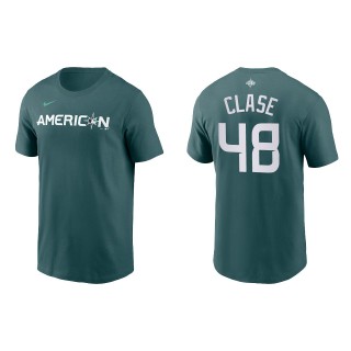 Emmanuel Clase American League Teal 2023 MLB All-Star Game T-Shirt