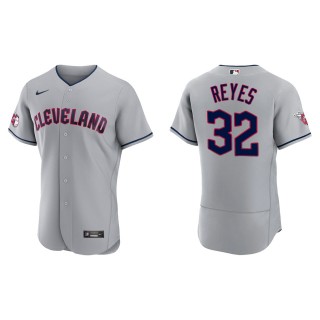 Franmil Reyes Cleveland Guardians Gray Road Authentic Jersey