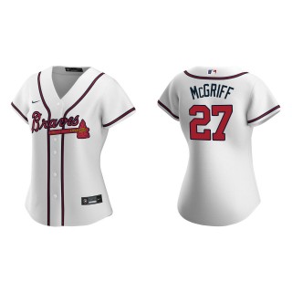Fred McGriff Women's Atlanta Braves White Replica Jersey
