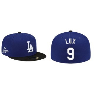 Gavin Lux Los Angeles Dodgers Royal 2022 City Connect 59FIFTY Team Fitted Hat