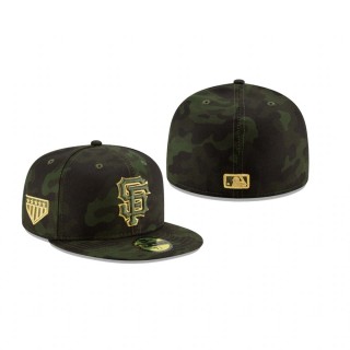 San Francisco Giants 2019 Armed Forces Day 59FIFTY Fitted On-Field Hat