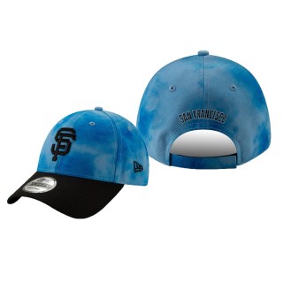 San Francisco Giants Blue Black 2019 Father's Day New Era 9FORTY Adjustable Hat