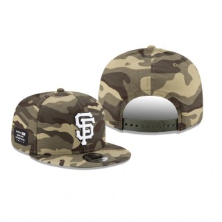 San Francisco Giants Camo 2021 Armed Forces Day 9FIFTY Hat