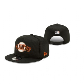 San Francisco Giants Black 2021 Clubhouse 9FIFTY Snapback Hat