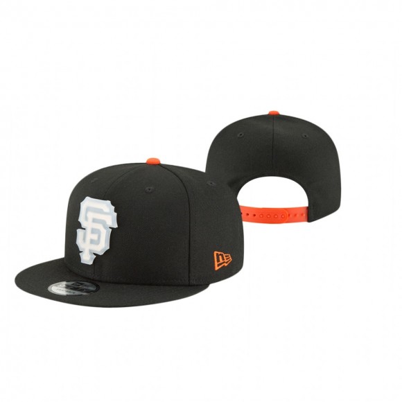 San Francisco Giants Black Badge Brilliant 9FIFTY Snapback Hat