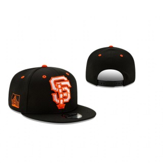 San Francisco Giants Black Batting Practice 9FIFTY Snapback Hat