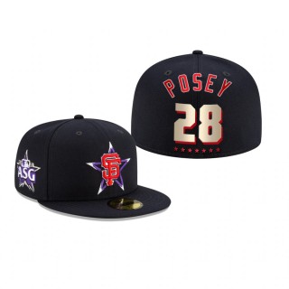 San Francisco Giants Buster Posey Navy 2021 MLB All-Star Game Hat