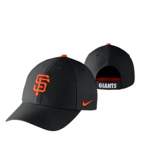 San Francisco Giants Black Classic 99 Wool Performance Adjustable Hat
