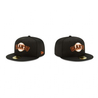 Giants Clubhouse Black 59FIFTY Fitted Hat