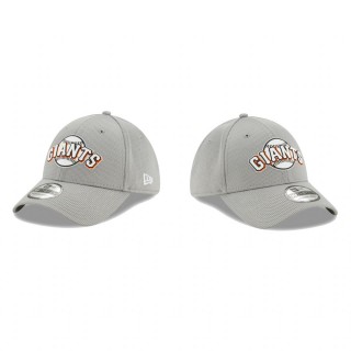Giants Clubhouse Gray 39THIRTY Flex Hat