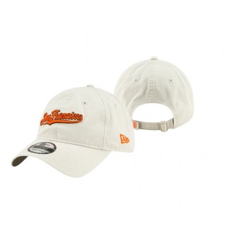 San Francisco Giants Cream Core Classic 9TWENTY Adjustable Hat