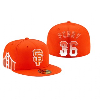 Giants Gaylord Perry Orange 2021 City Connect Hat