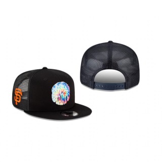 San Francisco Giants Black Groovy 9FIFTY Snapback Hat