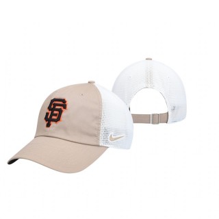 San Francisco Giants Tan H86 Fabric Mix Performance Adjustable Hat