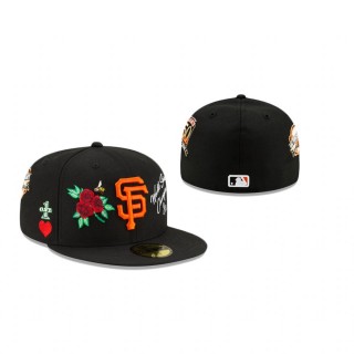 Giants Black Icon 59FIFTY Fitted Hat