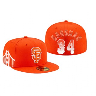 Giants Kevin Gausman Orange 2021 City Connect Hat