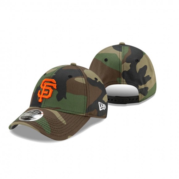San Francisco Giants Camo Latitude 9FORTY Snapback Hat