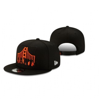 San Francisco Giants Black Logo Elements 9FIFTY Snapback Hat