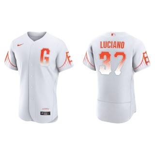 Marco Luciano Giants White City Connect Authentic Jersey