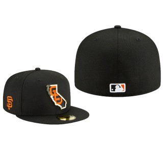Giants Black Metal & Thread State 59FIFTY Fitted Hat