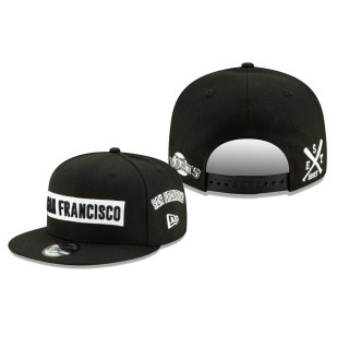 San Francisco Giants Black Multi 9FIFTY Adjustable Snapback Hat