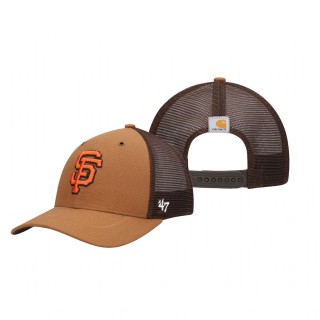 Giants Brown MVP Hat